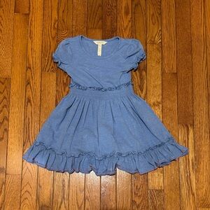 Matilda Jane Blue Ruffle Dress
